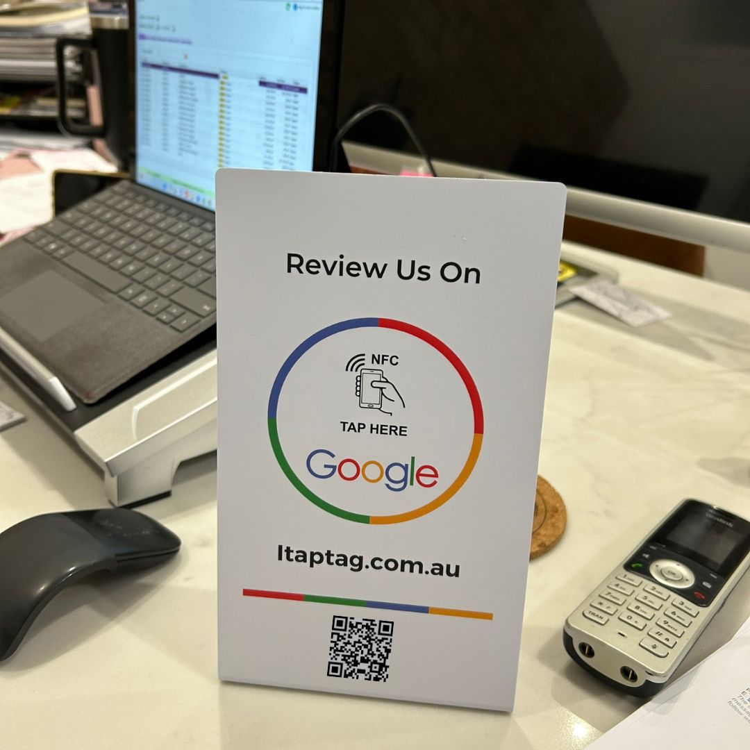 Google Review Stand