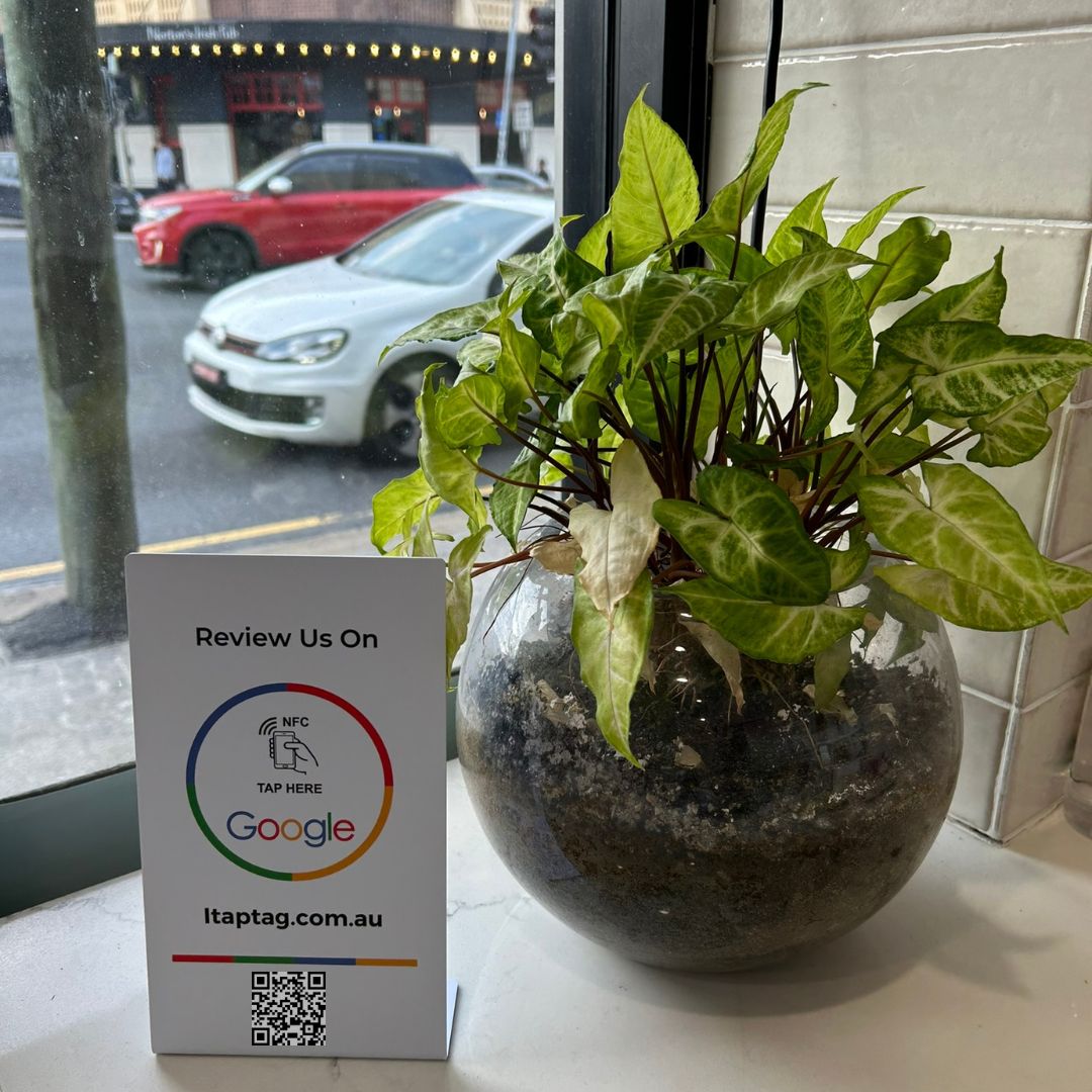 Google Review Stand
