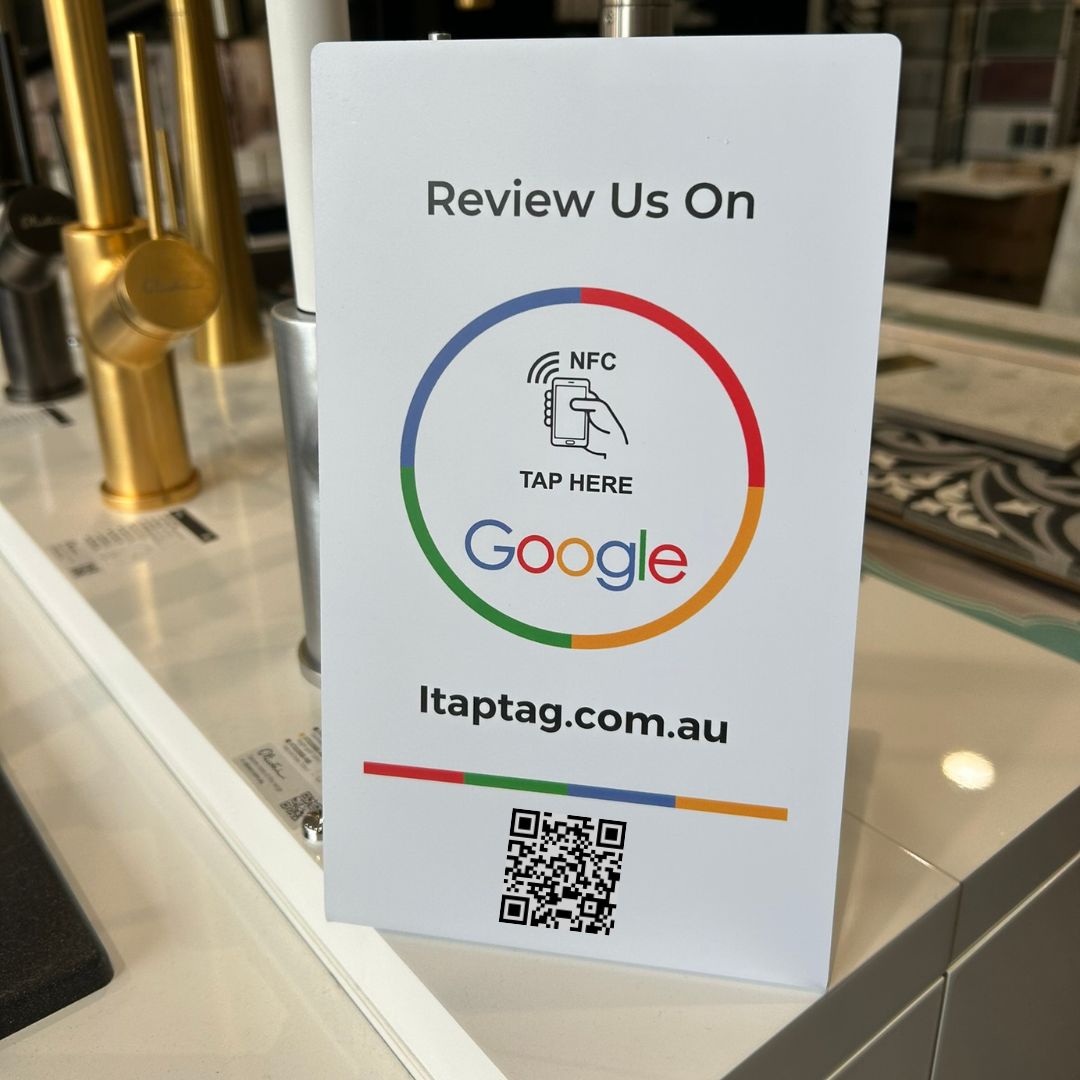 Google Review Stand