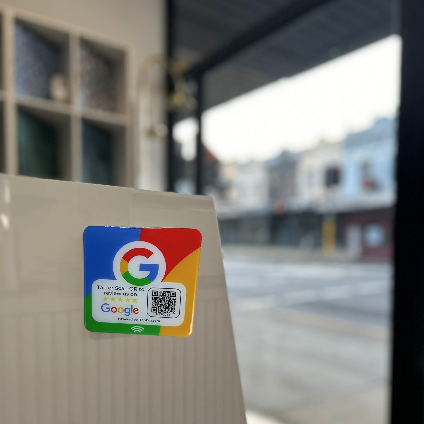 Google Review Sticker plate
