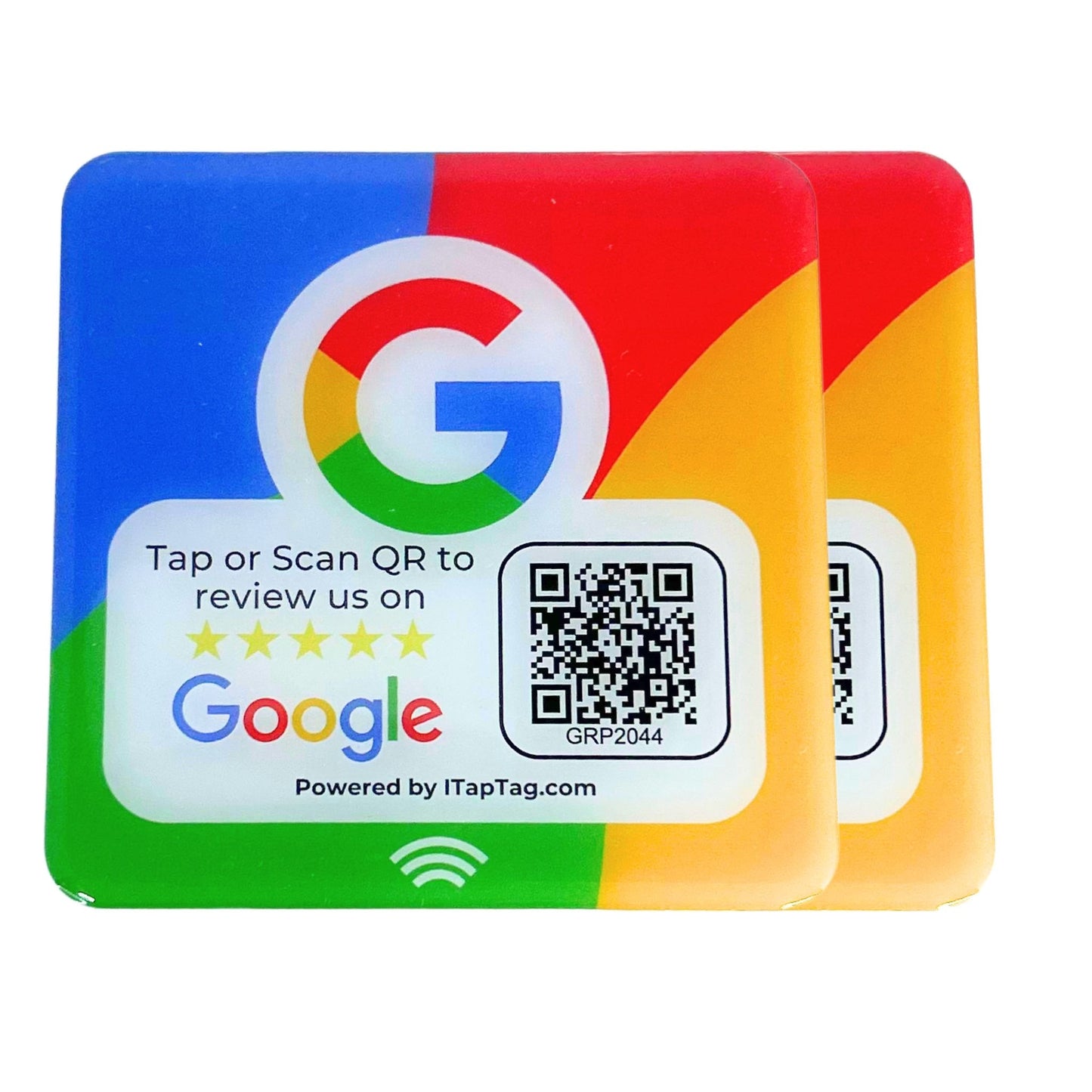 Google Review Sticker plate 2