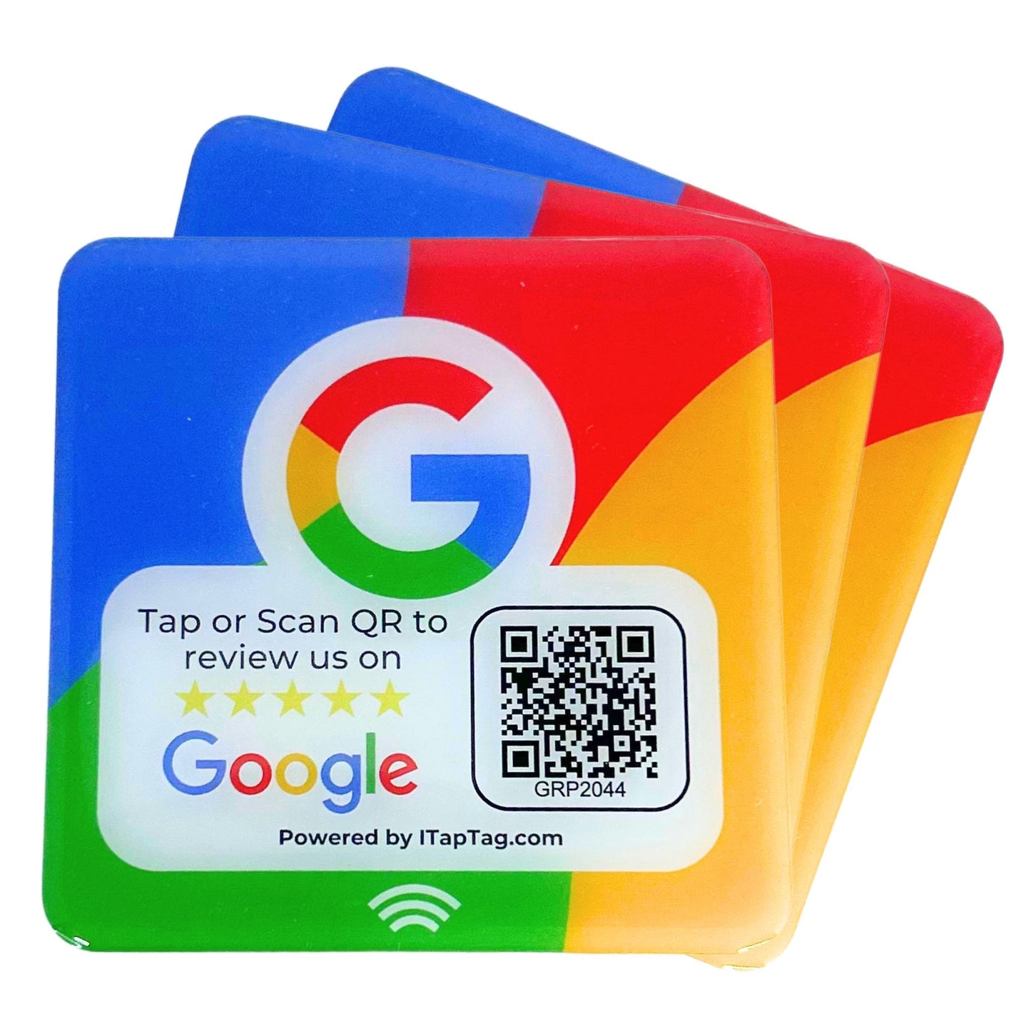 Google Review Sticker plate plaque 3