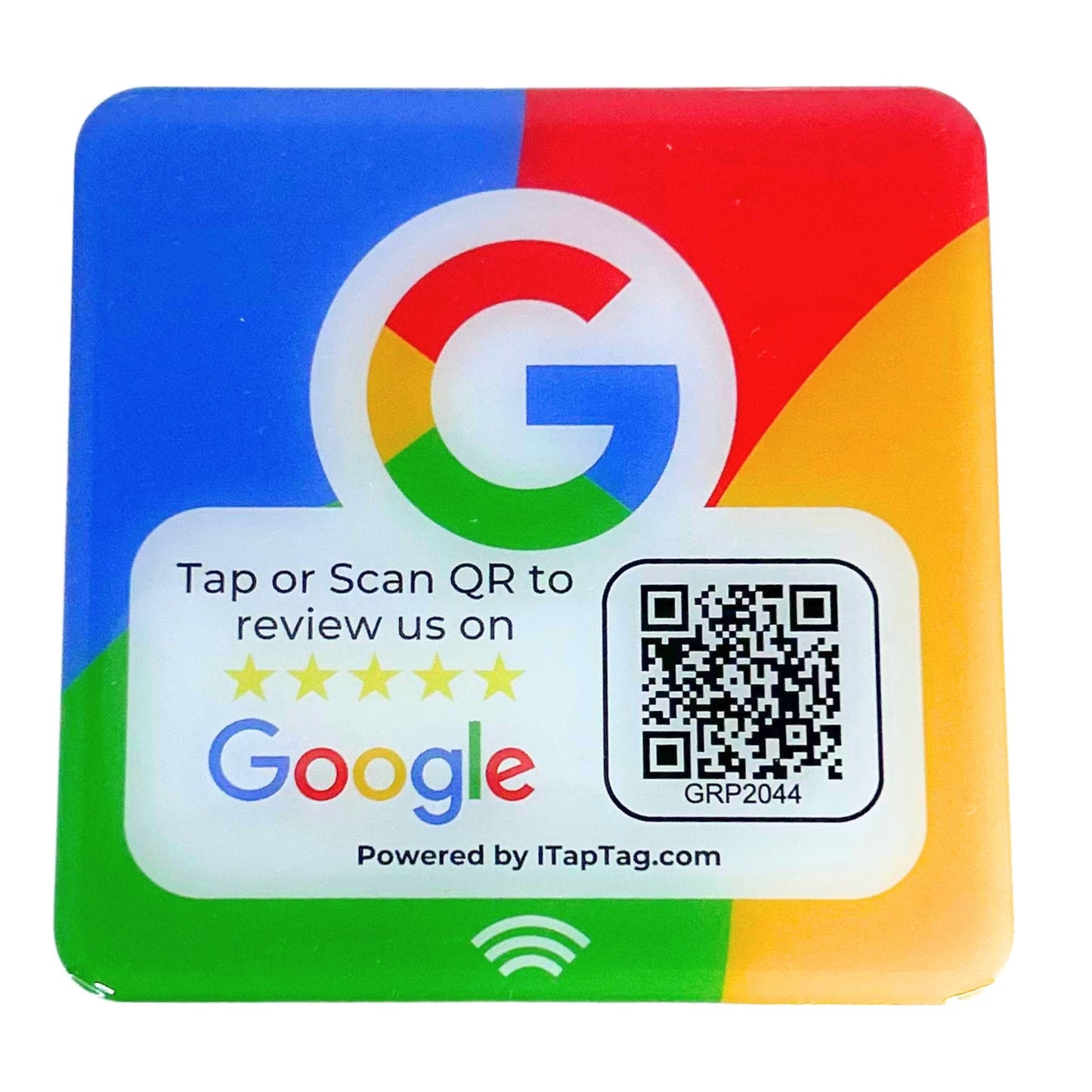 Google Review Sticker plate plaque